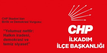 Milletimizin Yanında Durmaya Devam Edeceğiz